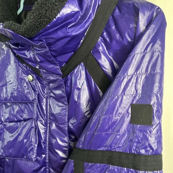 NWOT Free People Movement Vagabond Bomber Sherpa Lined Packable Jacket - Picture 6 of 10